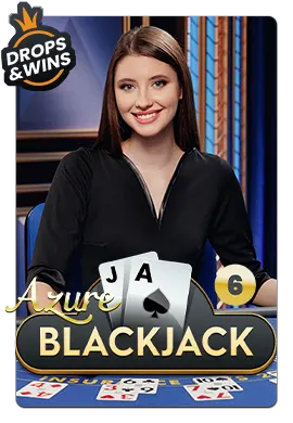 Joacă LIVE Blackjack 6 - Azure