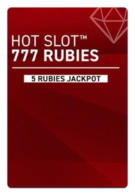 Joacă Hot Slot 777 Rubies Extremely Light