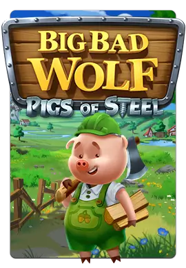 Joacă Big Bad Wolf Pigs of steel