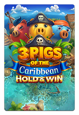 Joacă 3 Pigs of the Caribbean Hold and Win