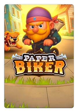 Joacă Paper Biker