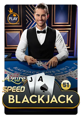 Joacă Speed Blackjack 51 - Azure