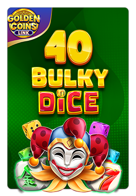 Joacă 40 Bulky Dice Golden Coins Link